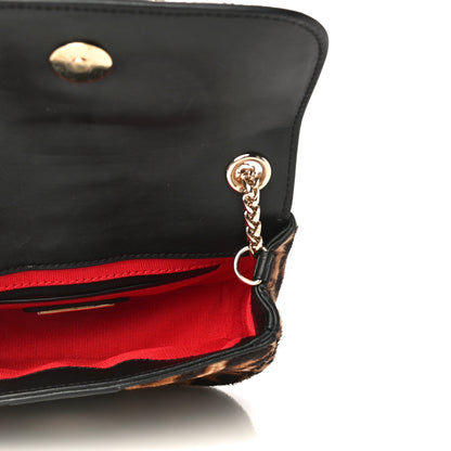 Christian Louboutin Calf Hair Leopard Print Mini Sweety Charity Crossbody Bag 6 of 19