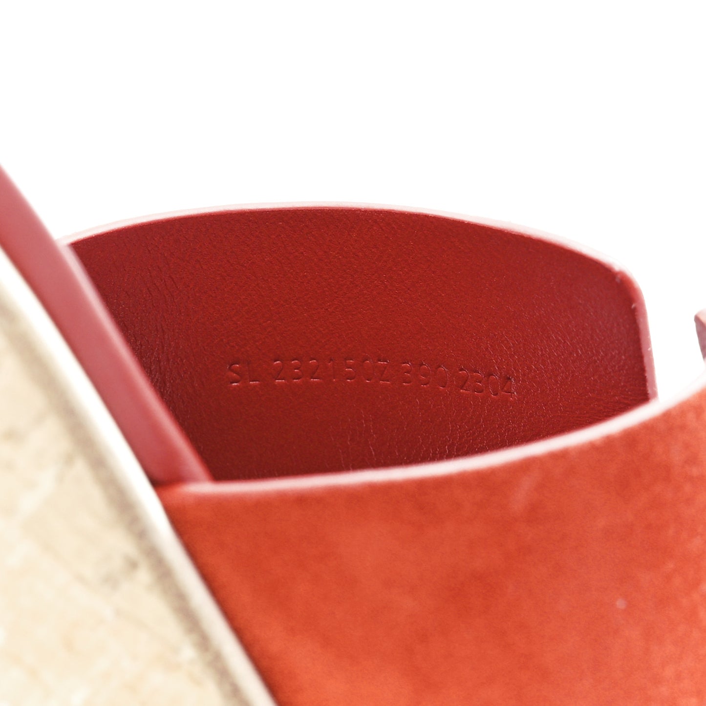 Suede Goatskin Cork Eze 30 Sandals 39 Orange Brulee