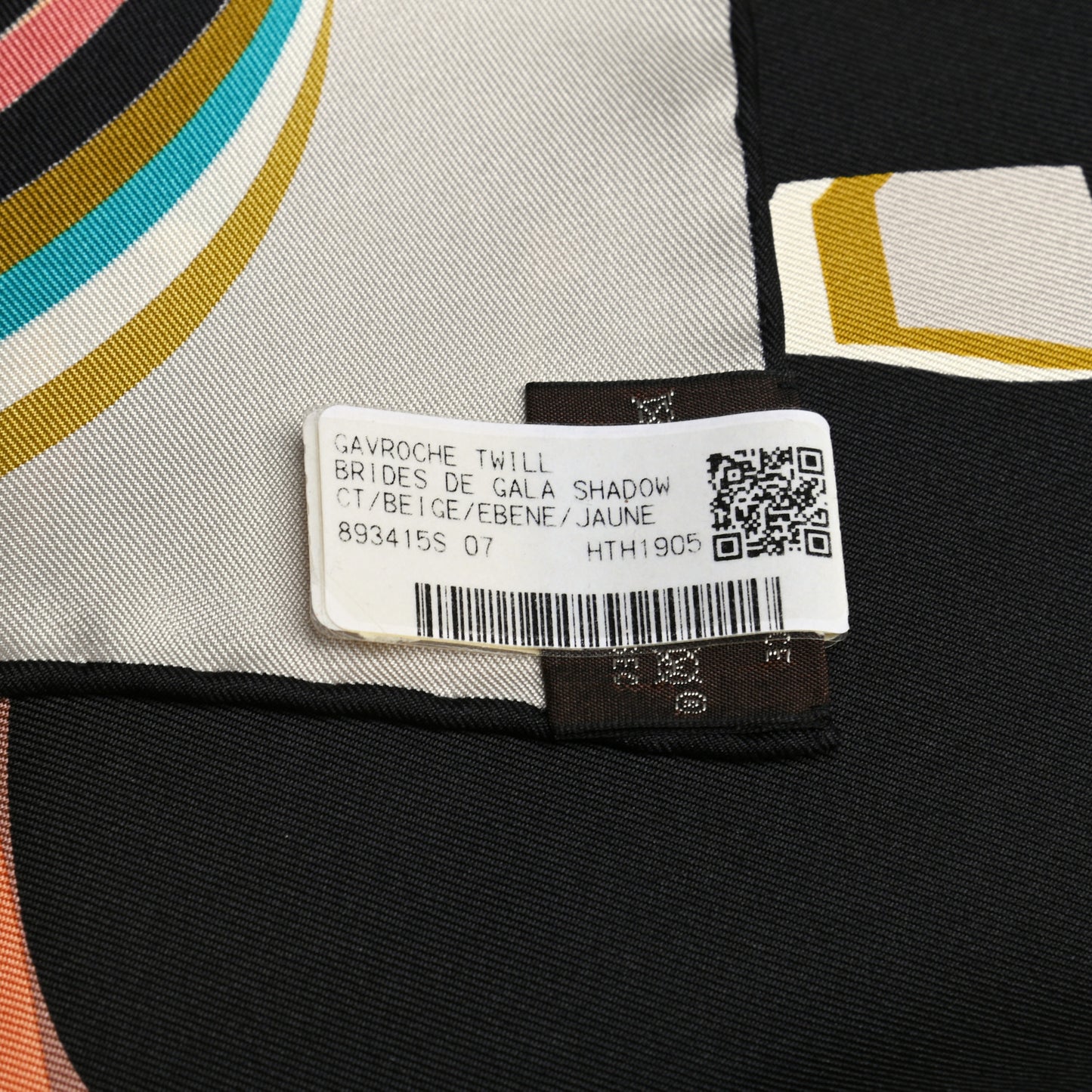 Silk Brides De Gala Shadow Pocket Square Beige Ebene Jaune