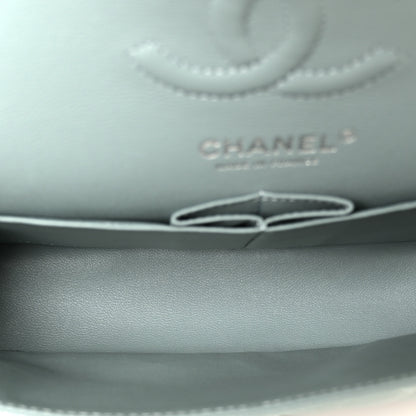 Chanel Caviar Quilted Small Double Flap Light Blue 5 of 12