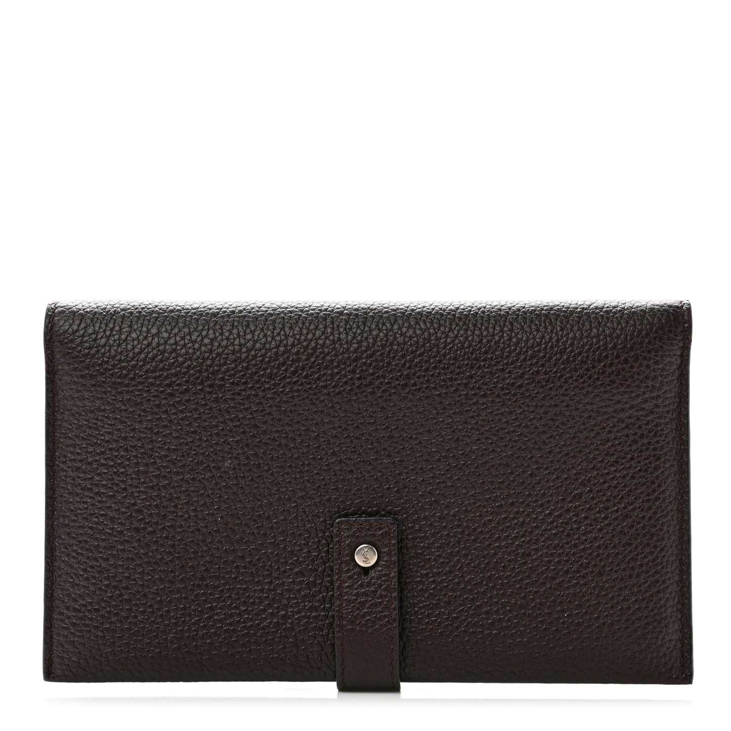 Grained Calfskin Souple Thin Wallet Amaranto