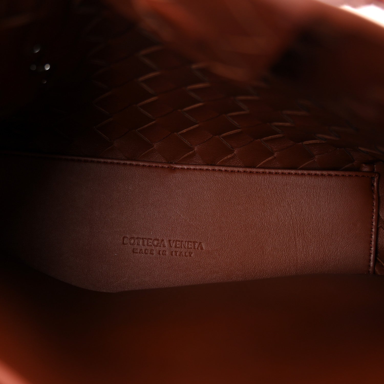 Bottega Veneta Nappa Intrecciato Small Andiamo Shoulder Bag Sapele Sapele 5 of 9