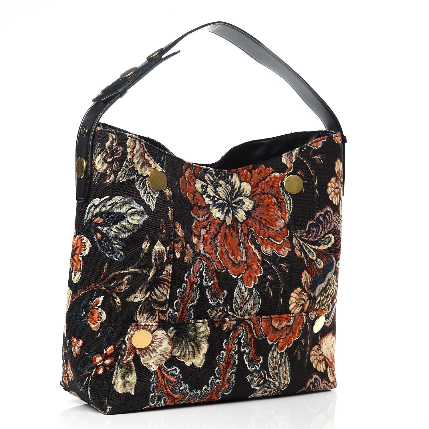 Stella McCartney Tapestry Big Bucket Bag Multicolor 3 of 10