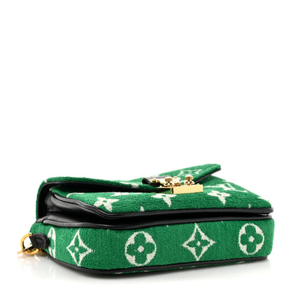 Louis Vuitton Monogram Jacquard Velvet Micro Metis Green 4 of 10