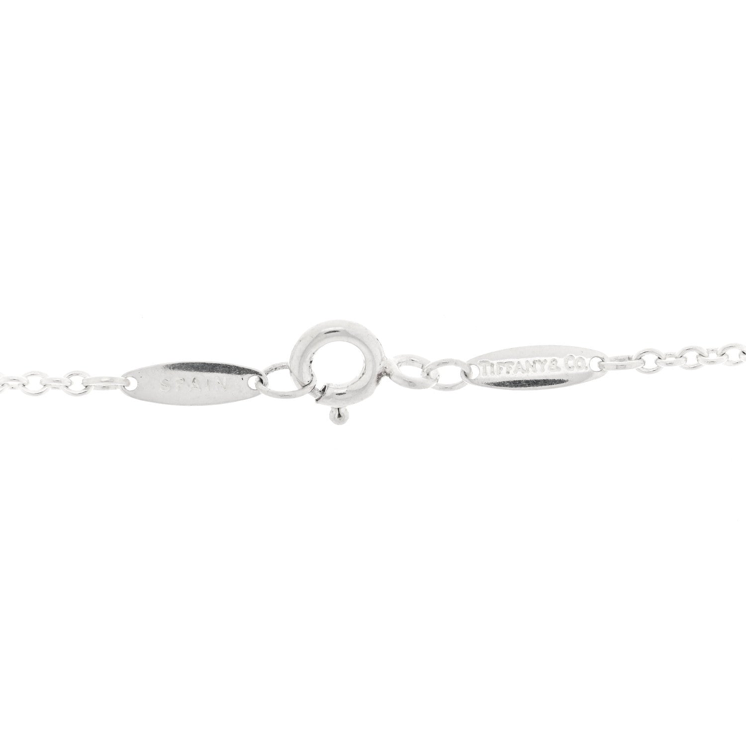 Tiffany Sterling Silver Elsa Peretti Square Bottle Pendant Necklace 5 of 5