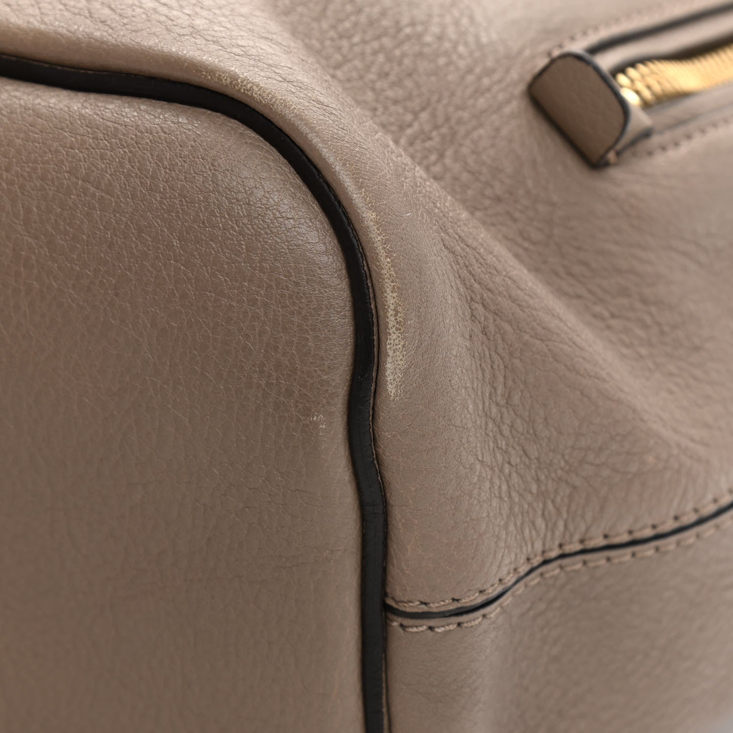 Chloe Suede Calfskin Small Faye Backpack Motty Grey 15 of 16