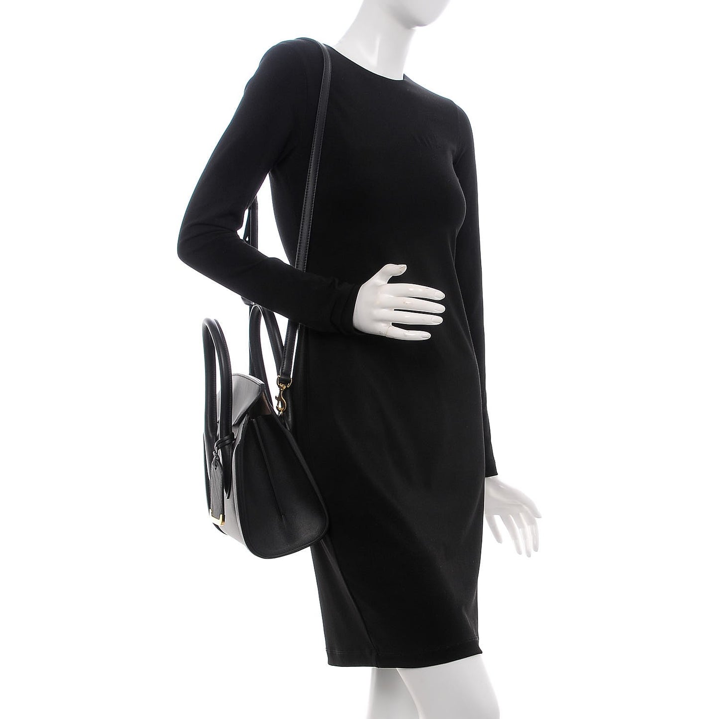 Sweet Calfskin Small Heroine 30 Black