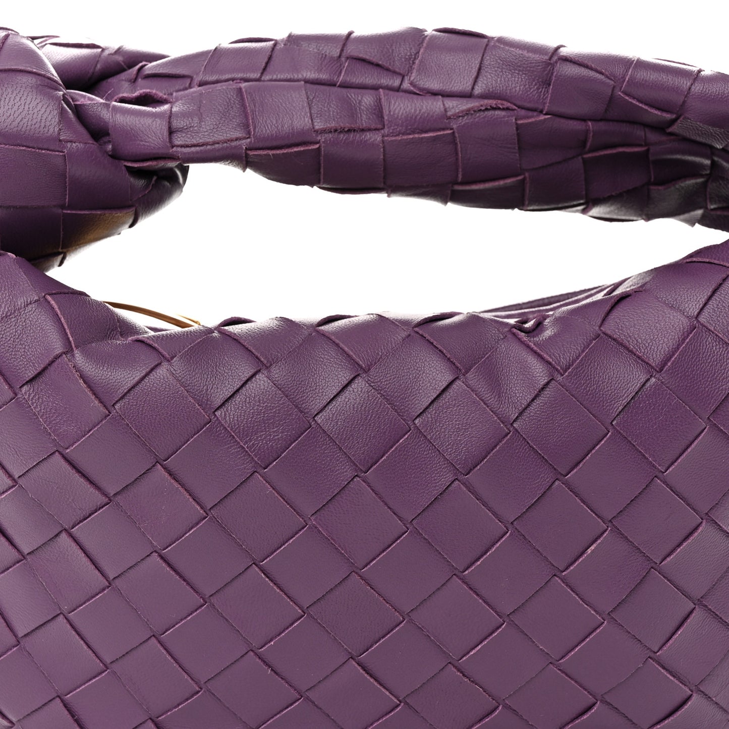 Nappa Intrecciato Mini Jodie Purple
