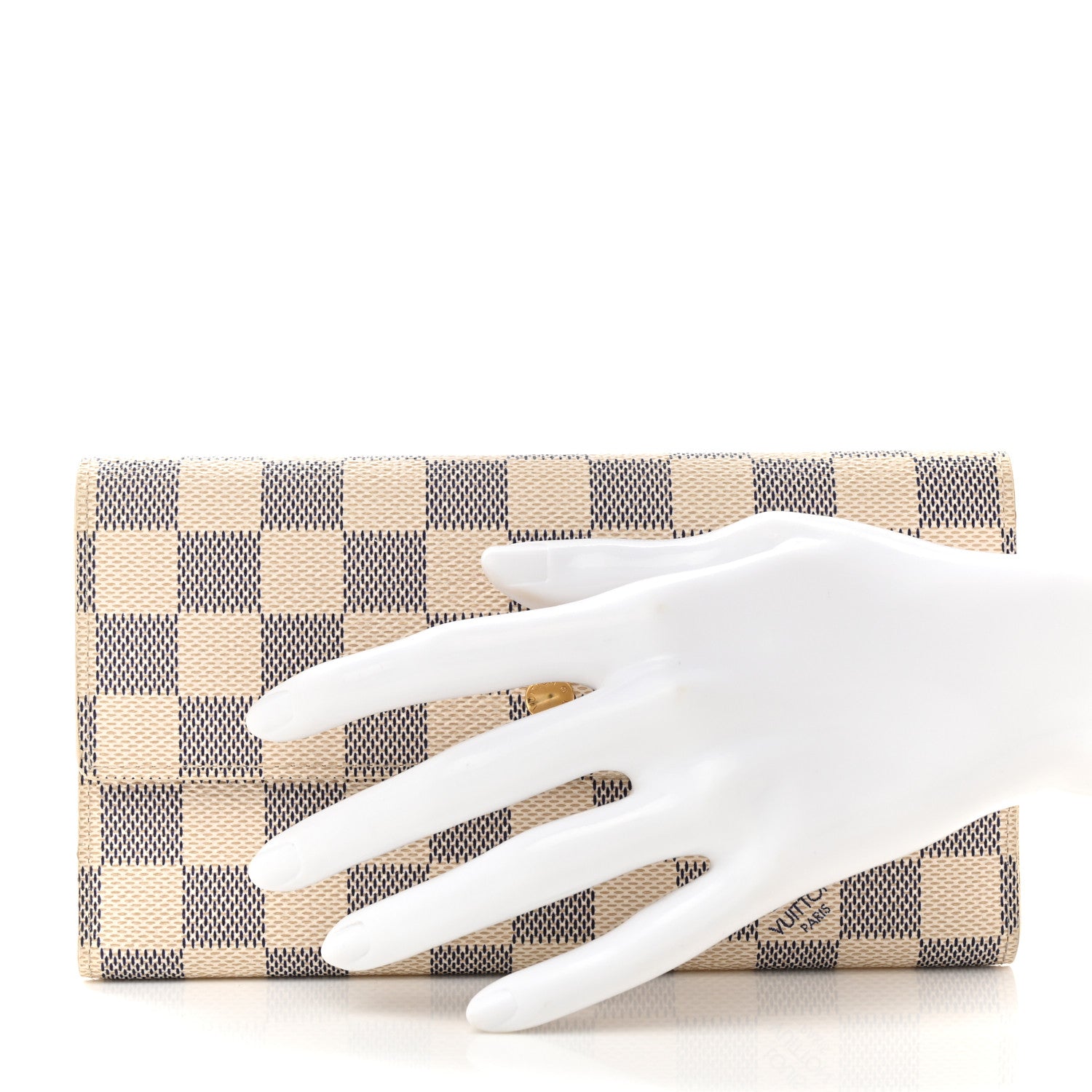 Louis Vuitton Damier Azur Porte Tresor International Wallet 2 of 11