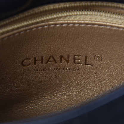 Chanel Lambskin Pearl Quilted Side Packs Black 9 of 16