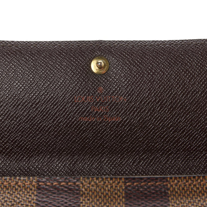 Louis Vuitton Damier Ebene Sarah Wallet 5 of 10