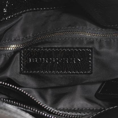 Burberry Nylon Beat Check Hobo Black 6 of 10