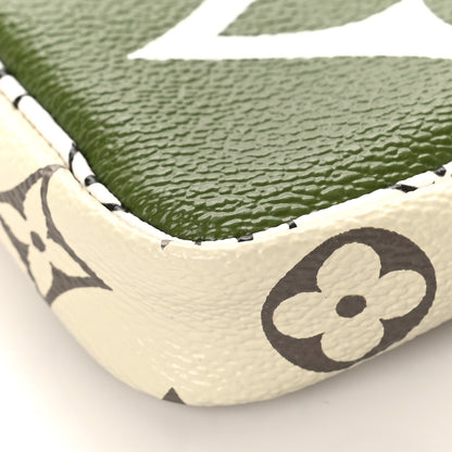 Louis Vuitton Monogram Giant Micro Pochette Accessories Kaki White 7 of 8
