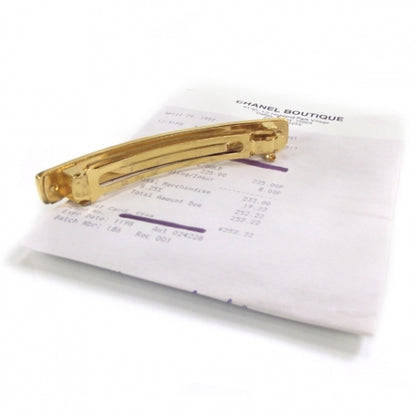 Chanel COCO Hair Clip Barrette Gold 2 of 4