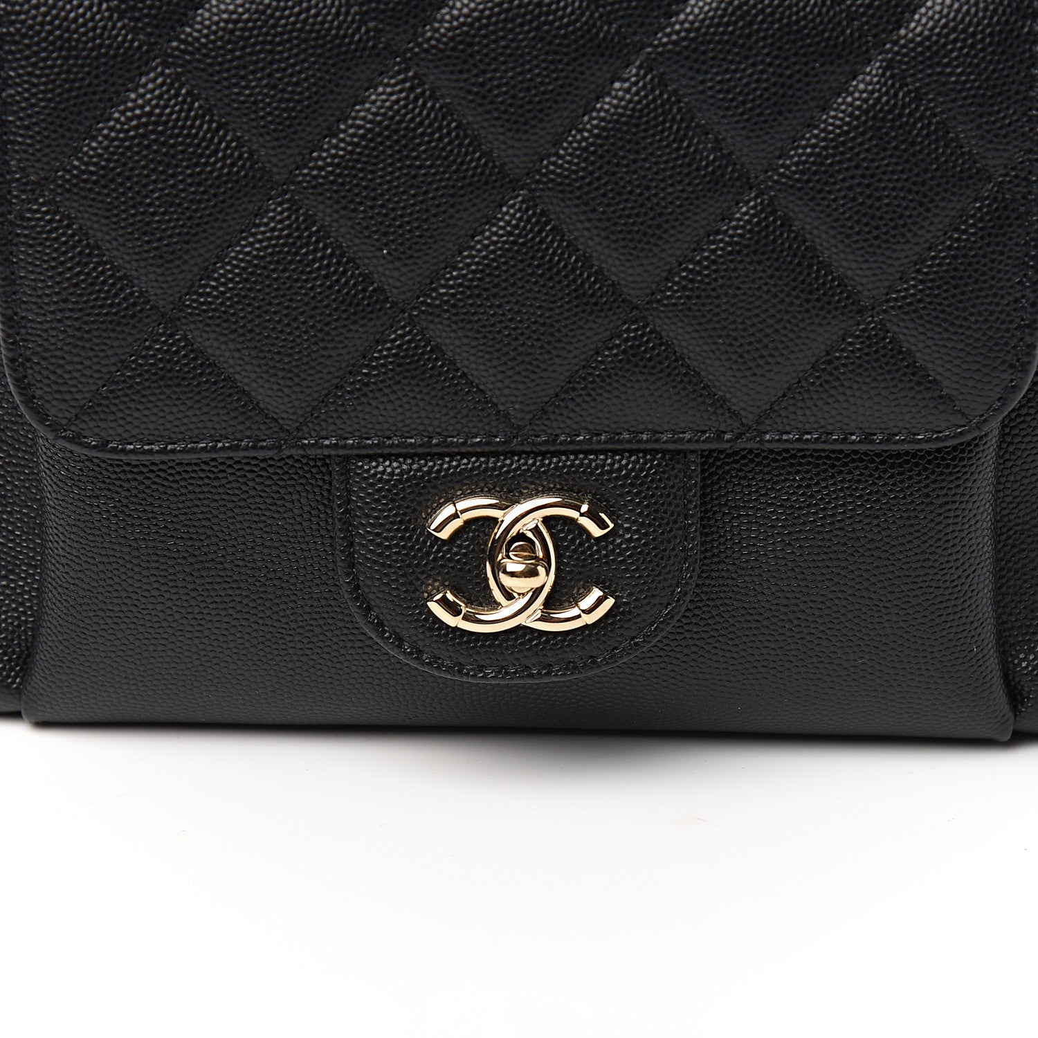 Chanel Caviar Quilted Medium Zip Around Backpack Black 10 of 10