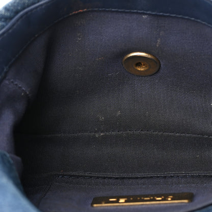 Chanel Denim Quilted Chanel 19 Belt Bag Blue 11 of 15