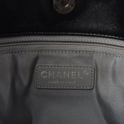 Chanel Lambskin Quilted Tote Black 9 of 12