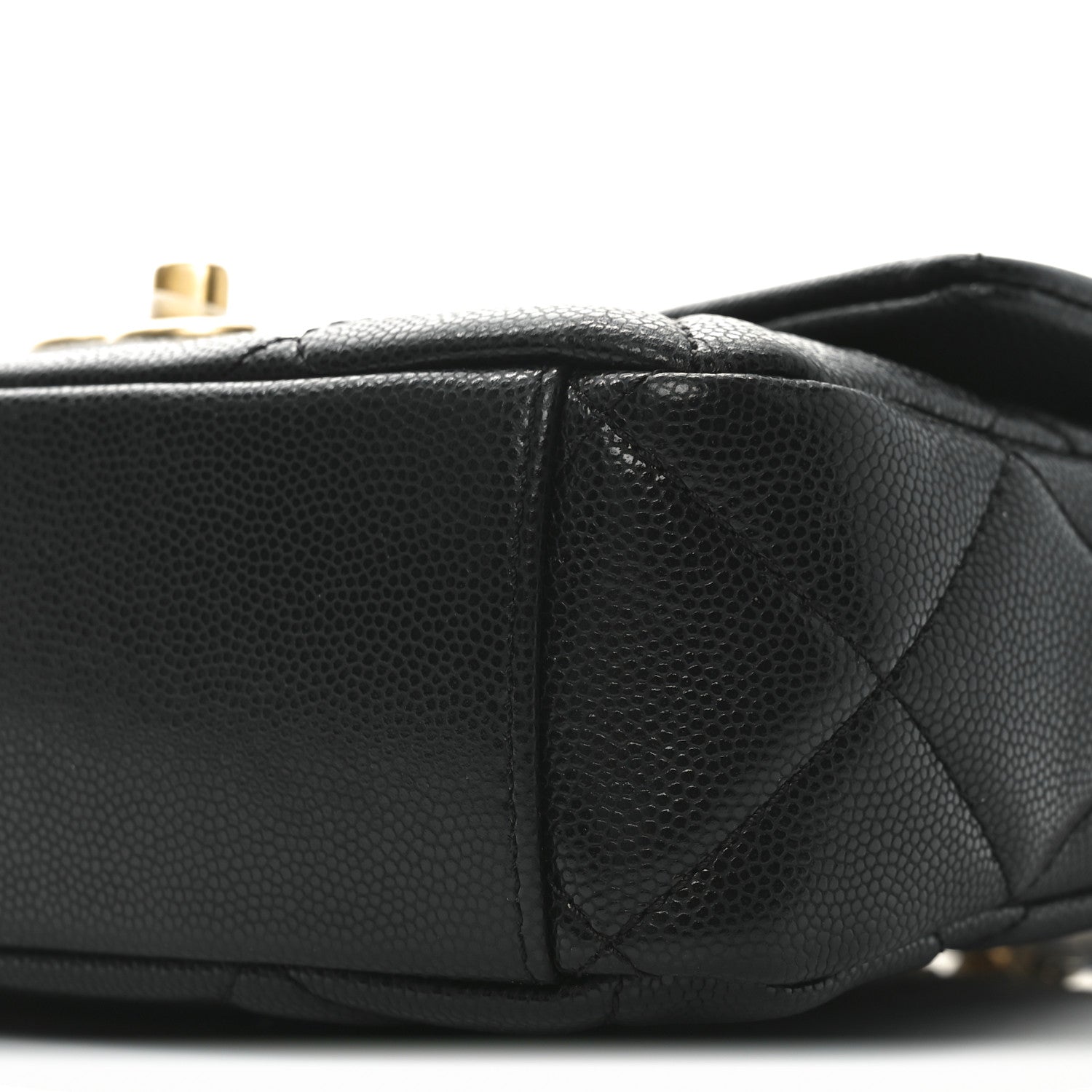 Chanel Caviar Quilted Small Twist Your Buttons Flap Black 10 of 11