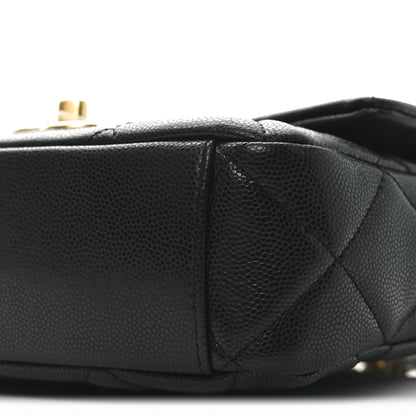 Chanel Caviar Quilted Small Twist Your Buttons Flap Black 10 of 11