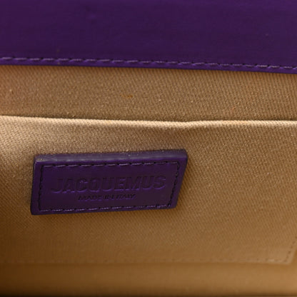 Jacquemus Smooth Calfskin Le Grand Chiquito Purple 6 of 9