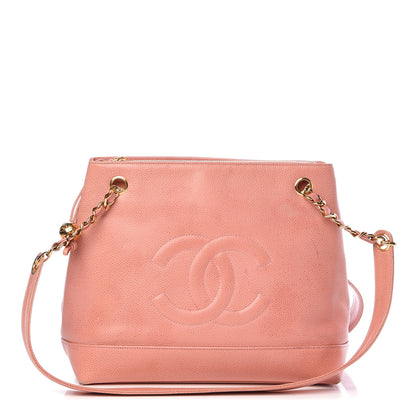Chanel Caviar CC Shoulder Bag Pink 1 of 21