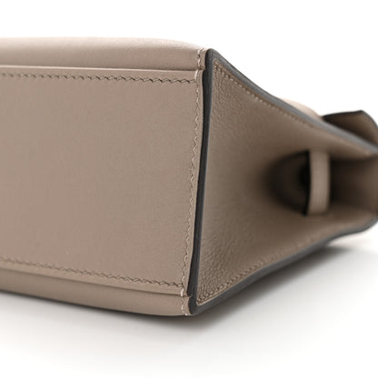 Hermes Swift Kelly Pochette Clutch Gris Asphalte 10 of 12
