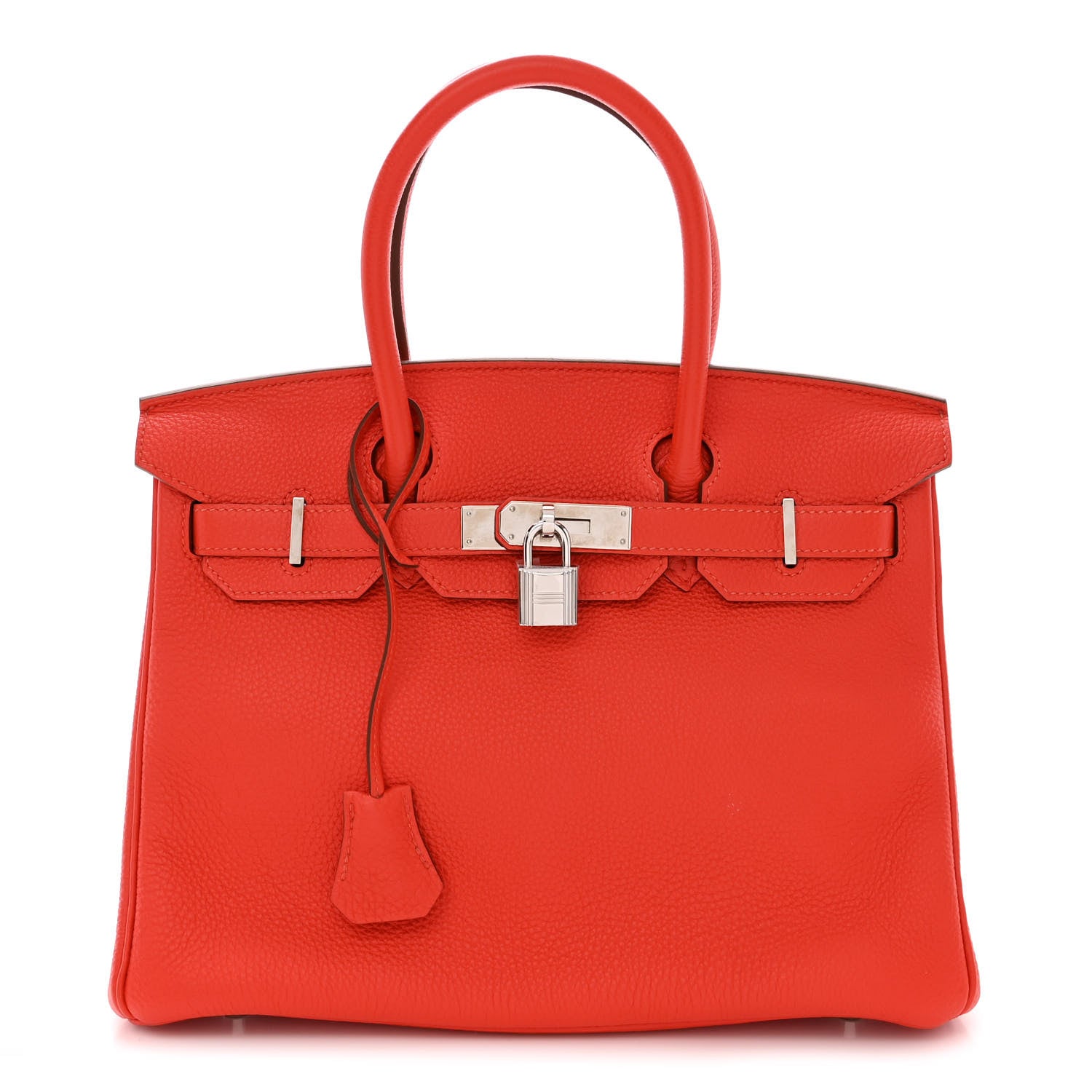 Hermes Togo Birkin 30 Capucine 2 of 12