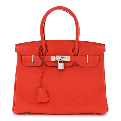 Hermes Togo Birkin 30 Capucine 2 of 12