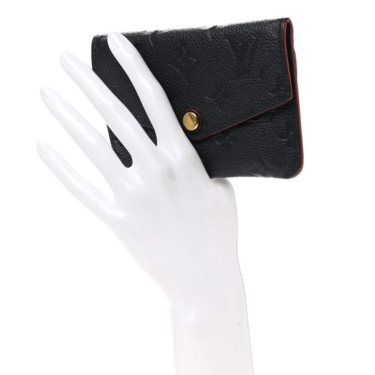 Empreinte Key Pouch Marine Rouge