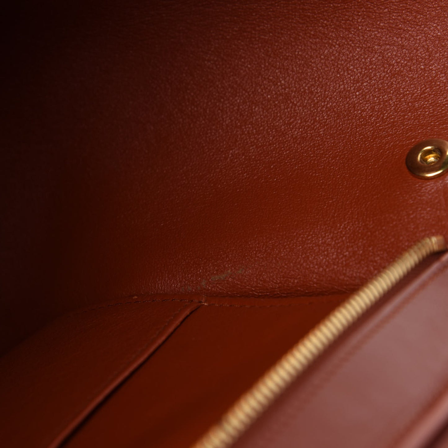 Smooth Calfskin Medium Tri-Color Trapeze Navy