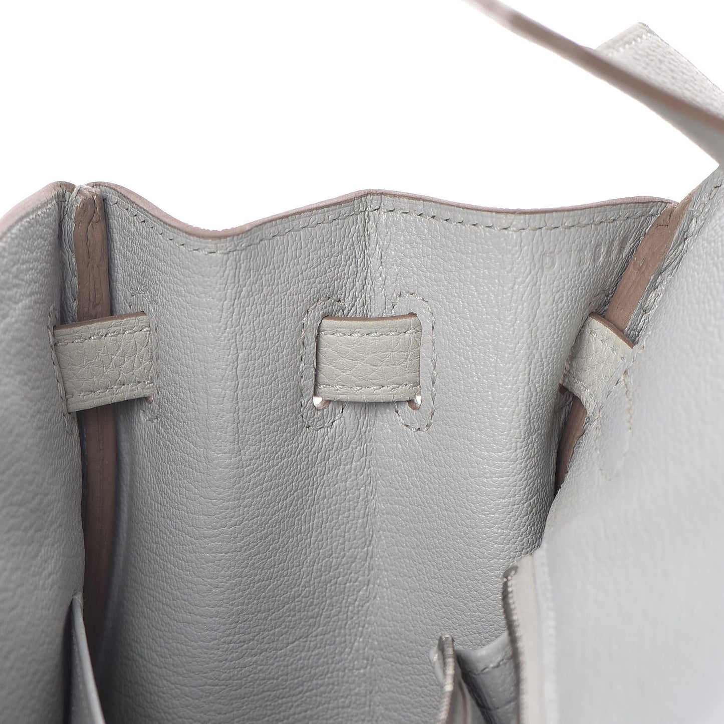 Togo Birkin 25 Gris Perle