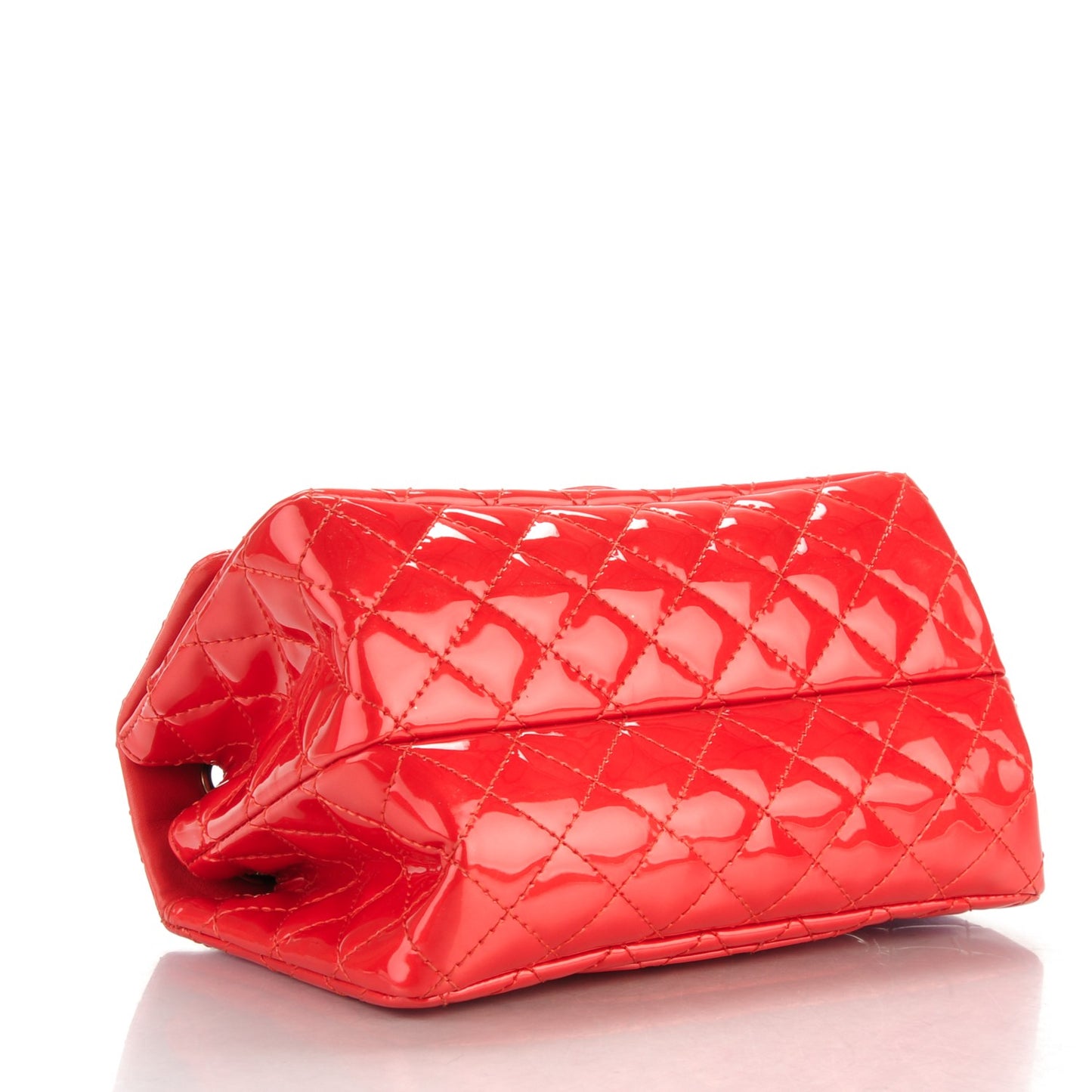 Patent Quilted Accordion Reissue 2.55 Flap Red