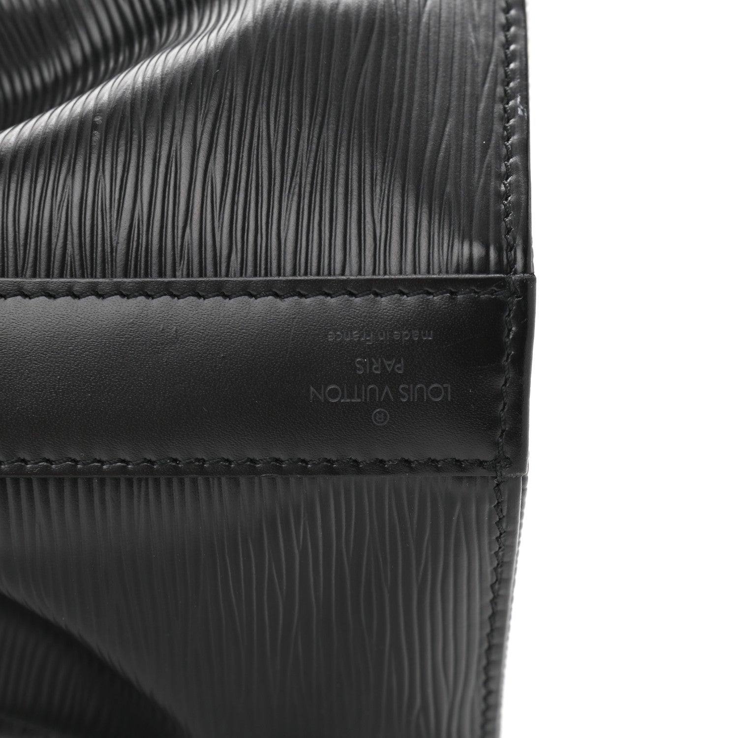 Louis Vuitton Epi Sac D'Epaule GM Black 7 of 12