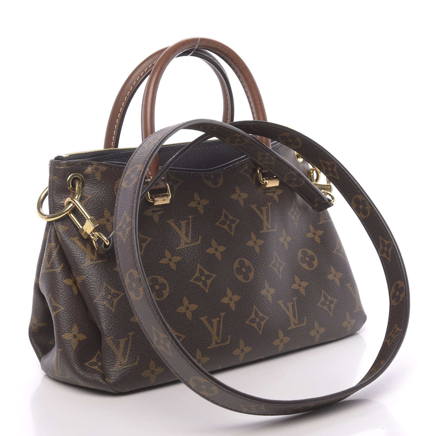 Louis Vuitton Monogram Pallas BB Black 4 of 10