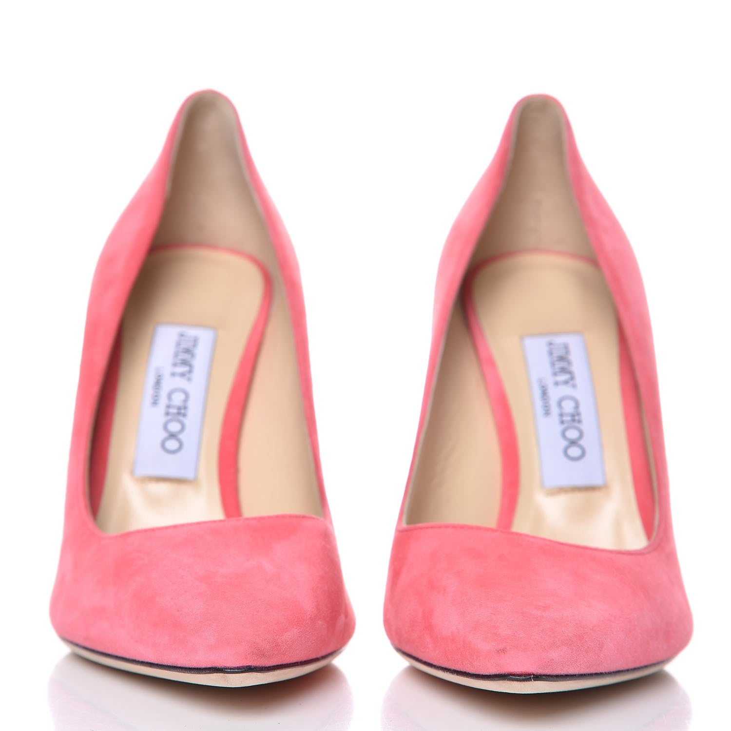 Jimmy Choo Suede Romy 110 Pumps 36.5 Pink 2 of 12