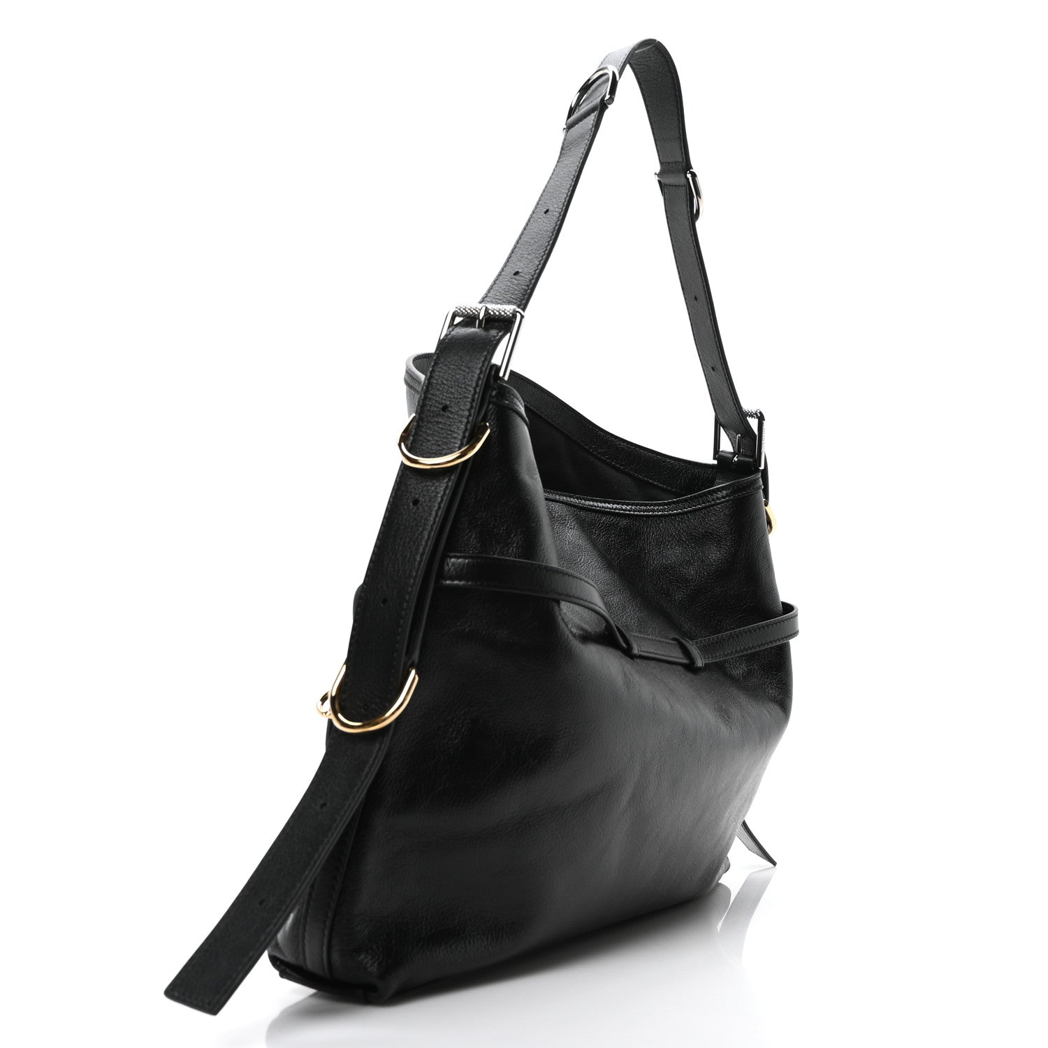 Givenchy Calfskin Medium Voyou Bag Black 3 of 10