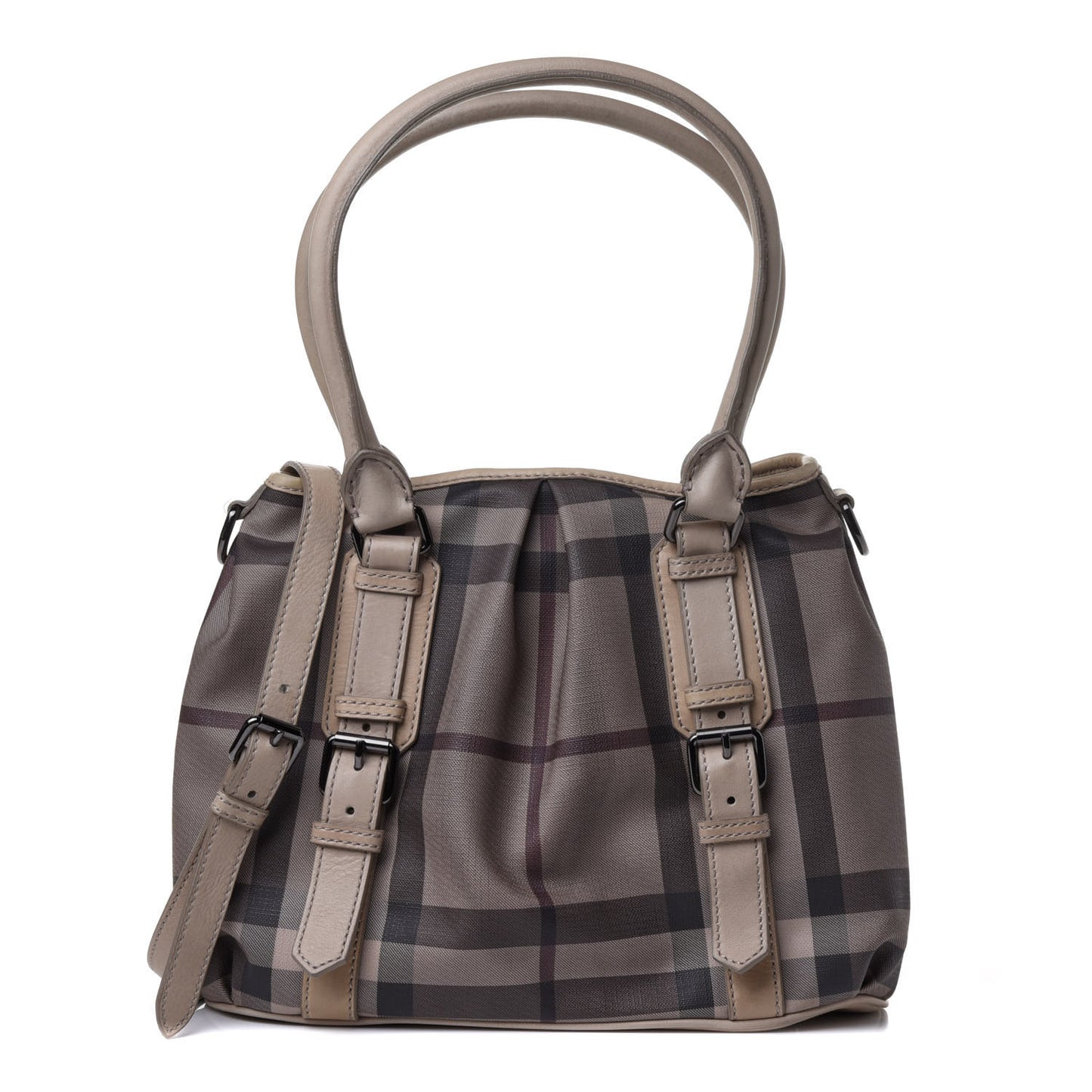 Smoked Check Small Northfield Tote Trench