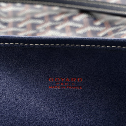 Goyard Goyardine Reversible Anjou GM Navy 10 of 17