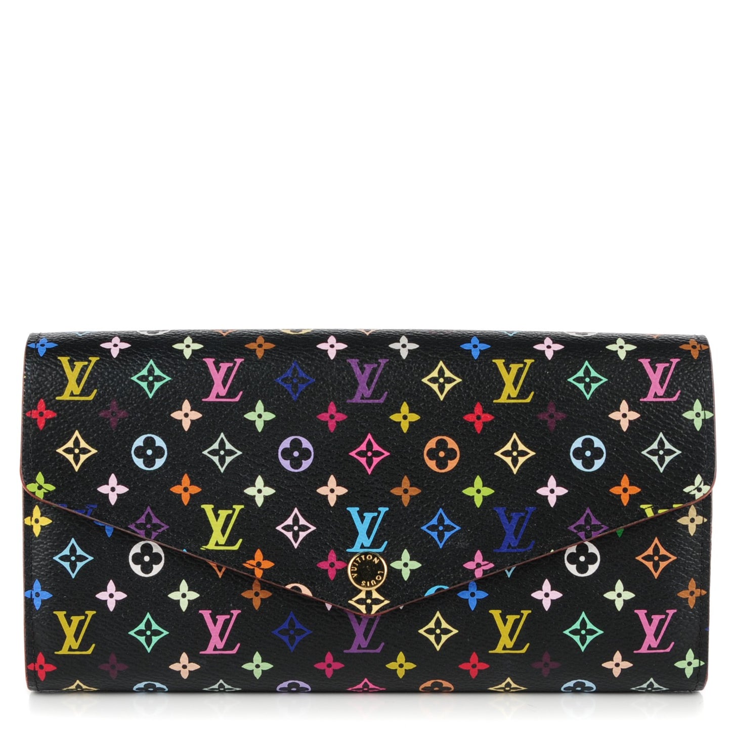Monogram Multicolor Sarah Wallet NM Black Grenade