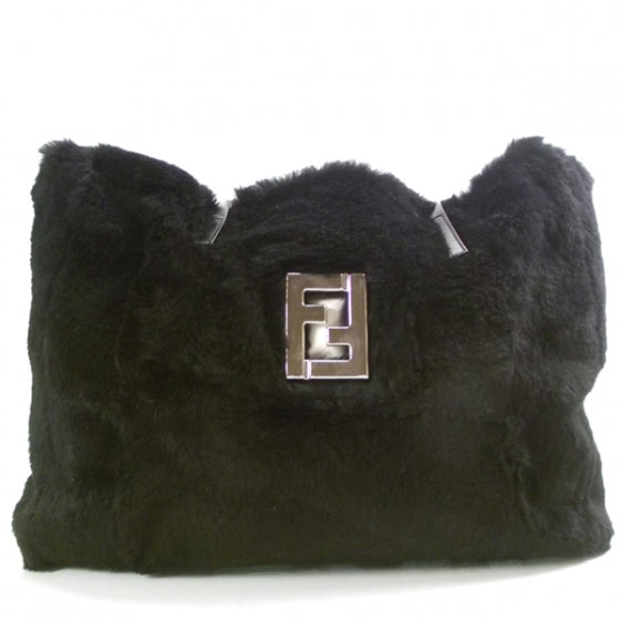 Rabbit Fur Tote