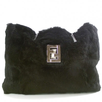 Fendi Rabbit Fur Tote 3 of 9