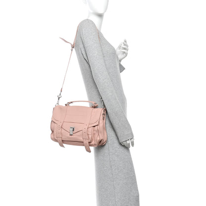 Proenza Schouler Lambskin Medium PS1 Satchel Blush 2 of 10
