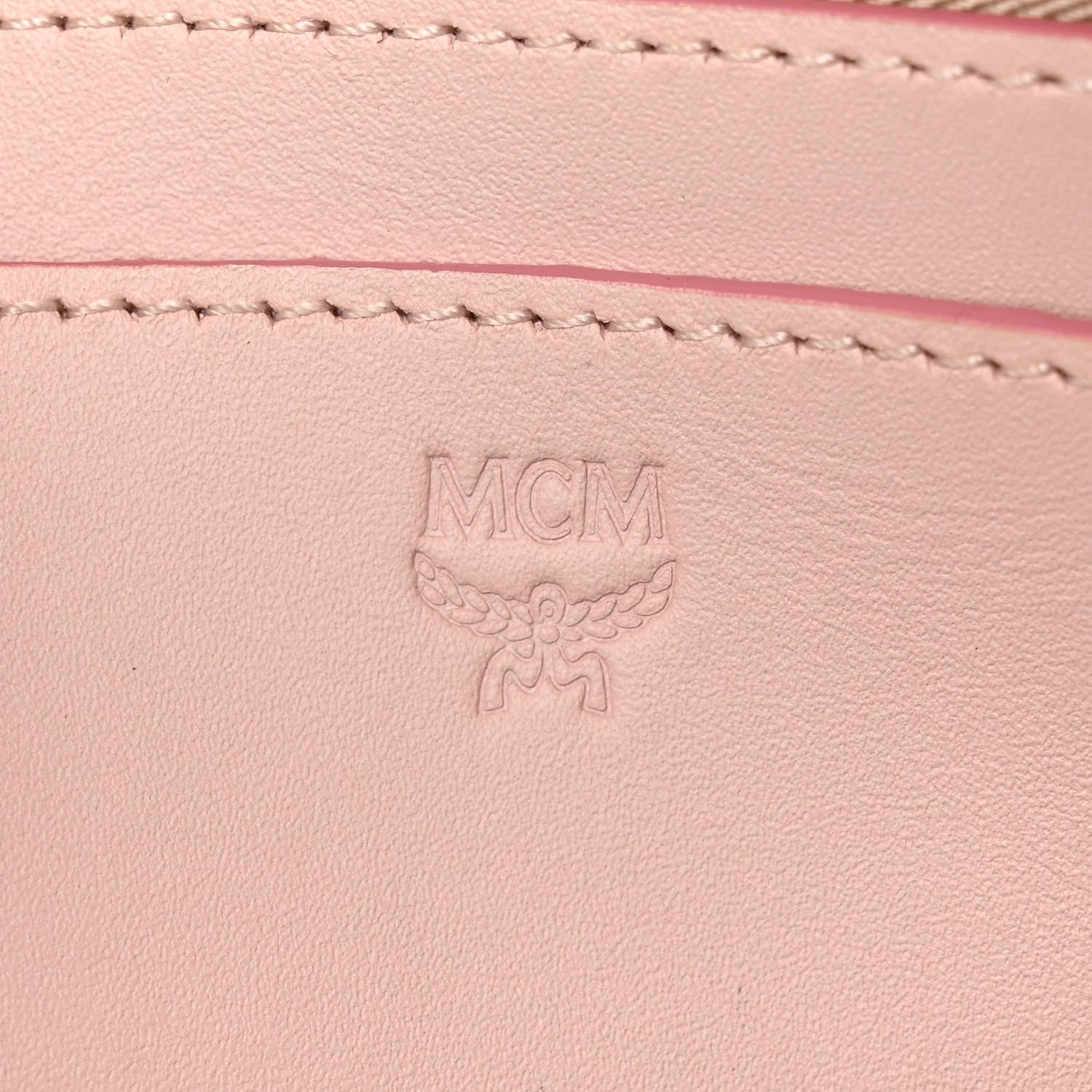 MCM Visetos Side Stud X-Mini Stark Bebe Boo Backpack Soft Pink 6 of 10