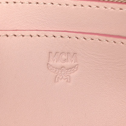 MCM Visetos Side Stud X-Mini Stark Bebe Boo Backpack Soft Pink 6 of 10