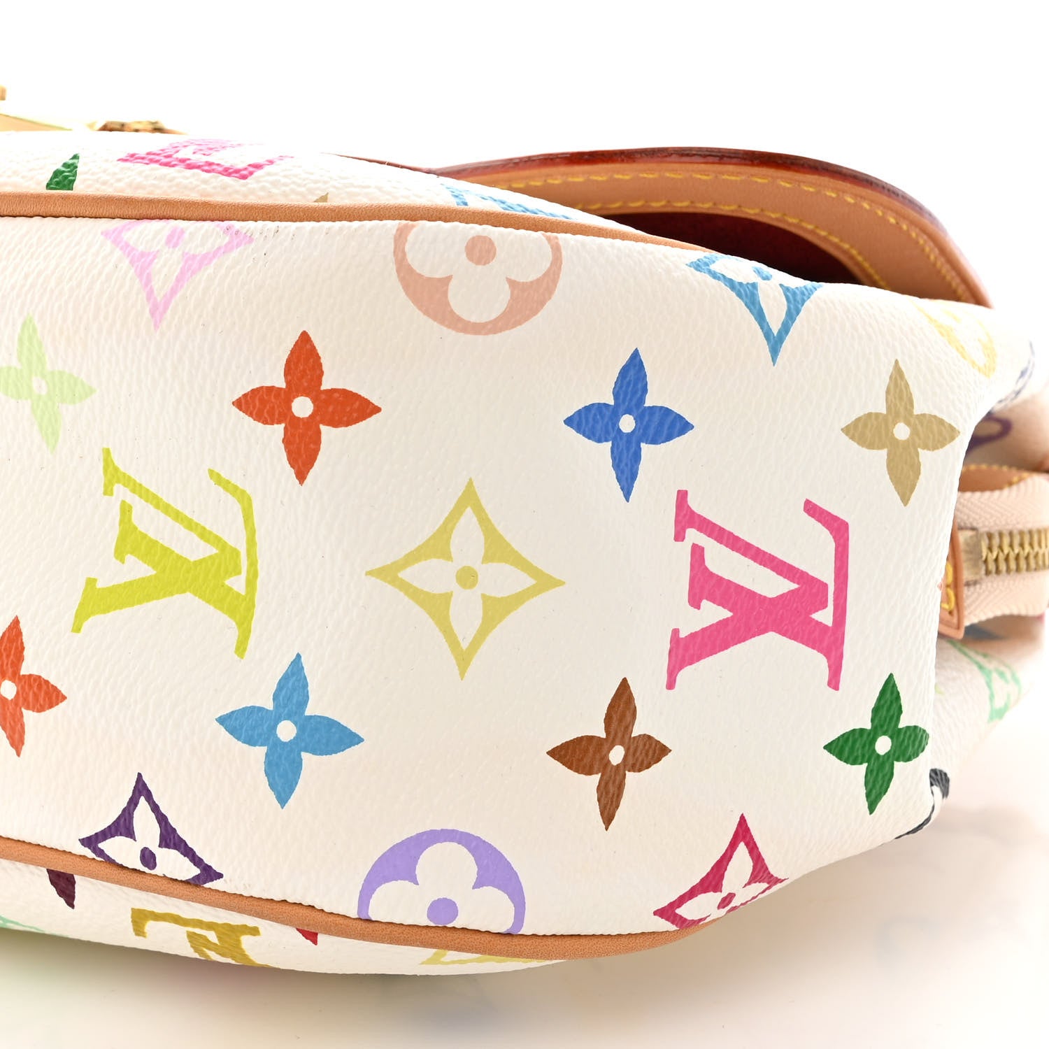 Louis Vuitton Monogram Multicolor Gracie MM White 10 of 11