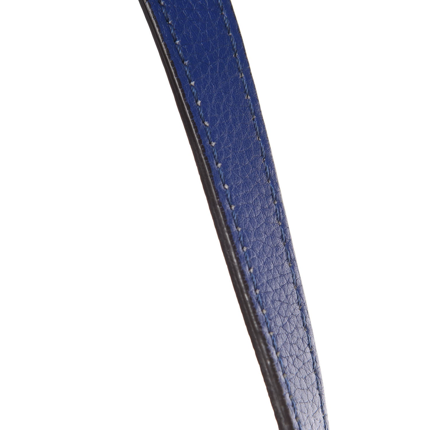 Celine Drummed Calfskin Nano Luggage Indigo 16 of 28