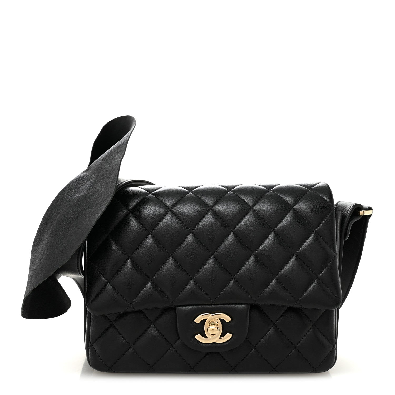 Chanel Calfskin Quilted Bolero De Chanel Flap Bag Black 1 of 10