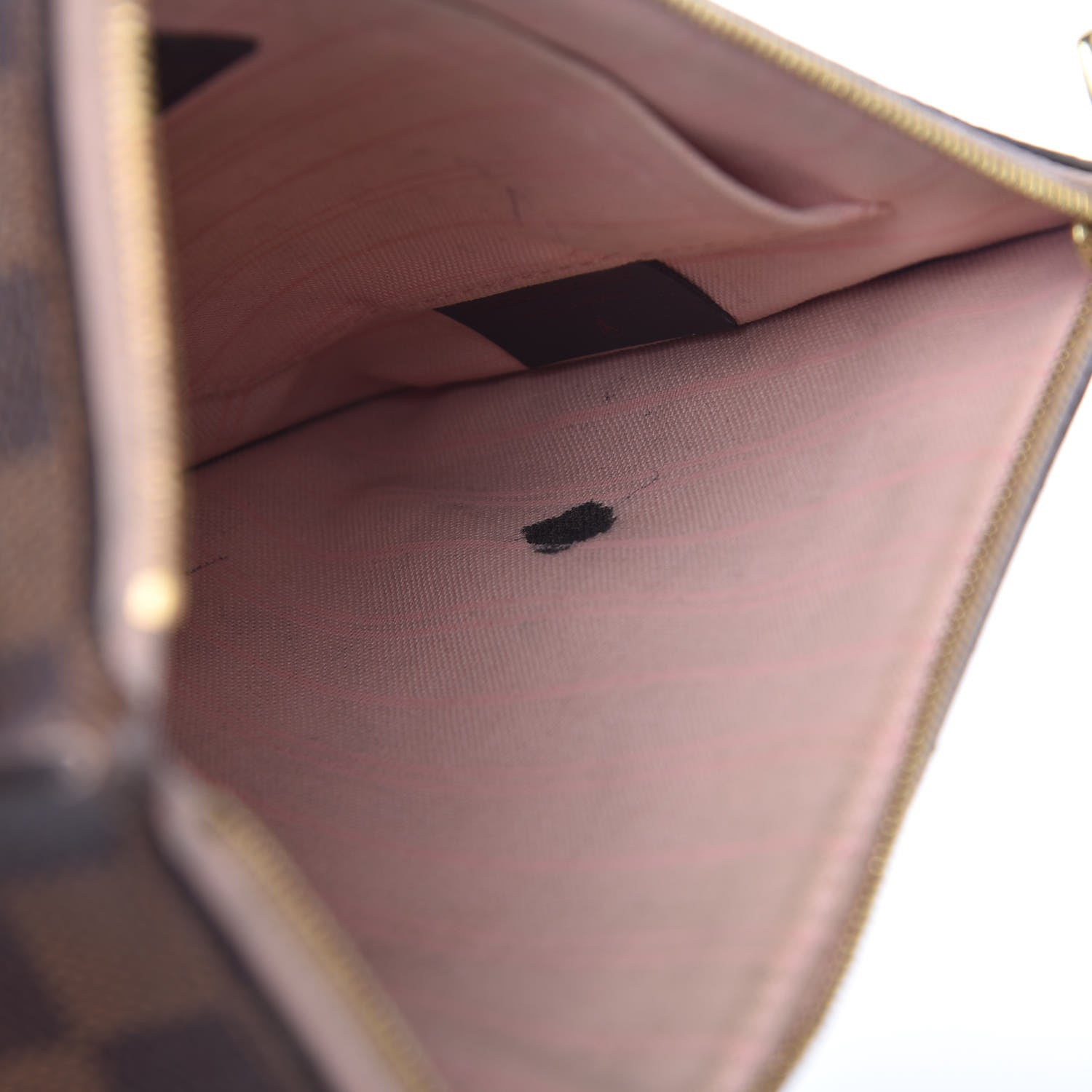 Louis Vuitton Damier Ebene Neo Neverfull MM Rose Ballerine 20 of 24