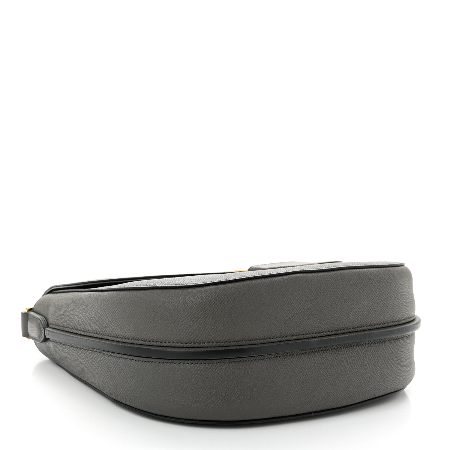 Celine Grained Calfskin Medium Trotteur Light Anthracite 4 of 9