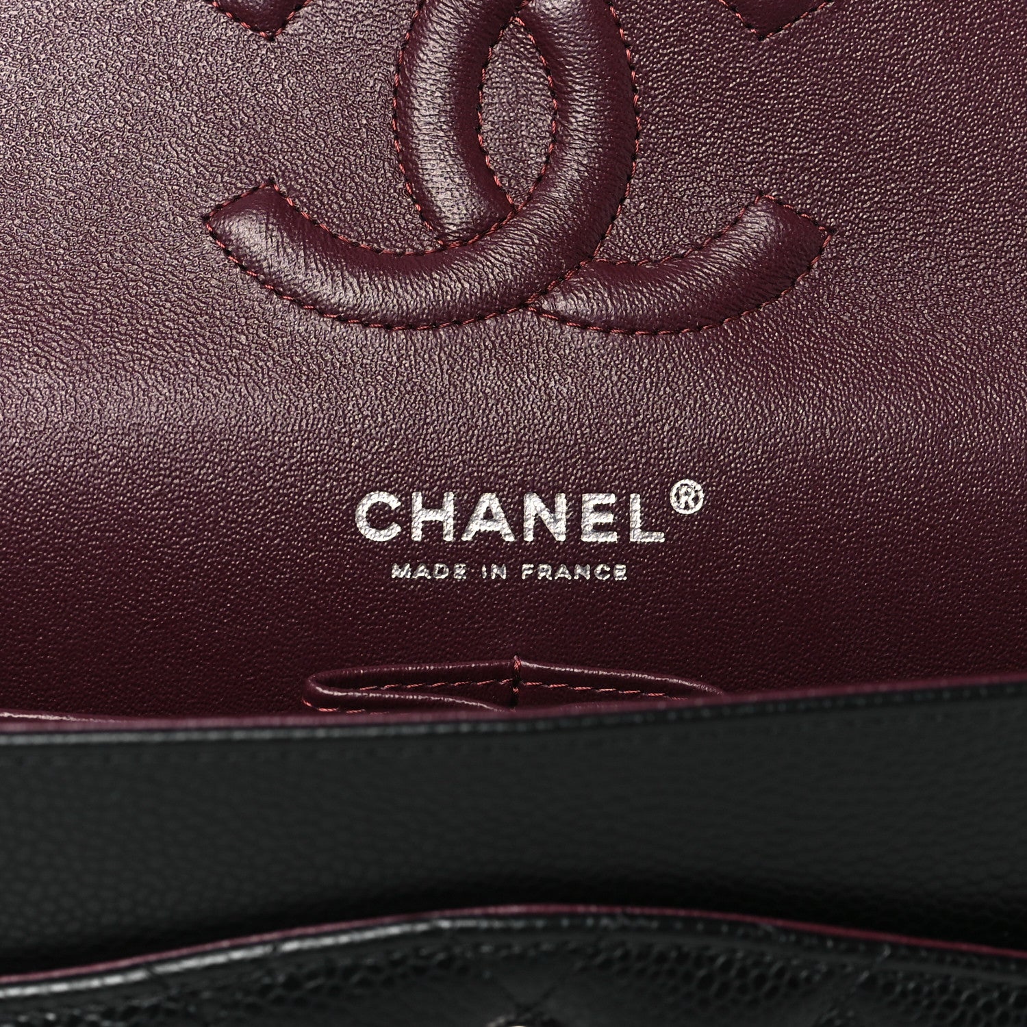 Chanel Caviar Quilted Medium Double Flap Black 6 of 11